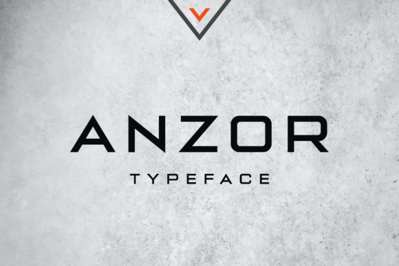 Anzor Font for Bold Digital Branding