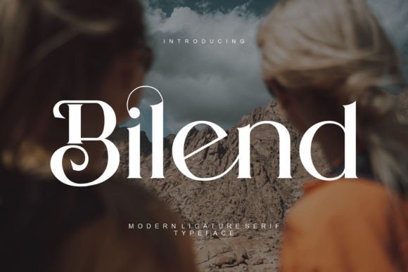 Bilend Serif Font for Handmade Creations