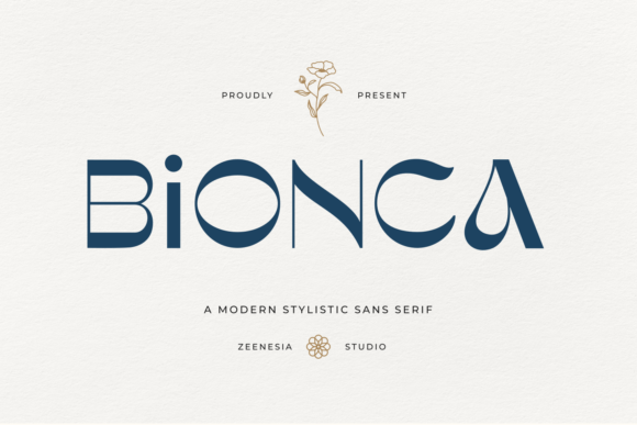Bionca: A Modern Serif Font for Bold Campaign Designs