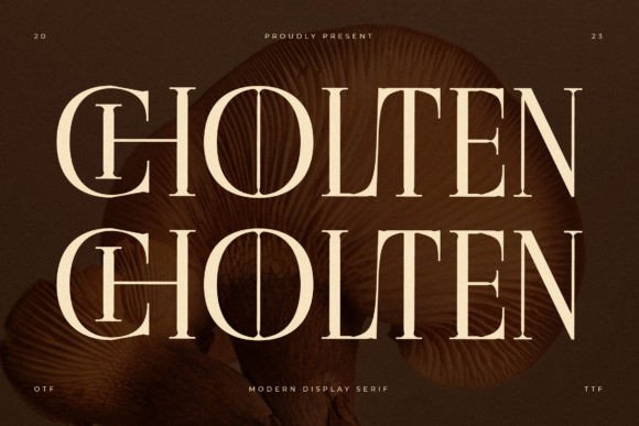 Cholten: A Serif Font That Elevates Handmade Creations