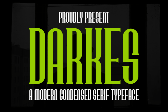 Darkes: A Bold Serif Font for Digital Branding