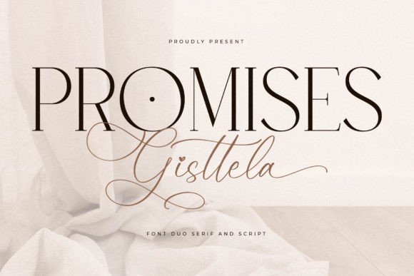 Enhance Your Brand with Promises Gisttela Font
