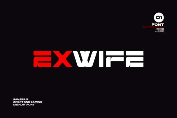 Exwife: A Bold Sans Serif for Modern Design