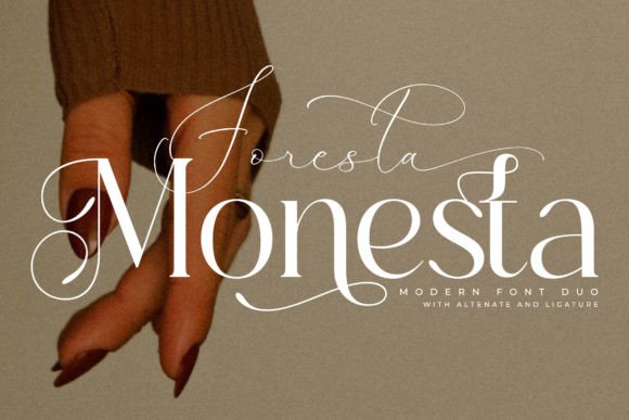 Foresta Monesta Font for Campaign Design