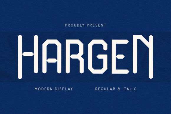 Hargen Serif Font for Handmade Creations