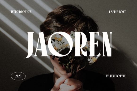 Jaoren: A Modern Serif Font with Romantic Charm