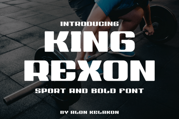 King Rexon: A Modern Sans Serif Font for Branding Projects