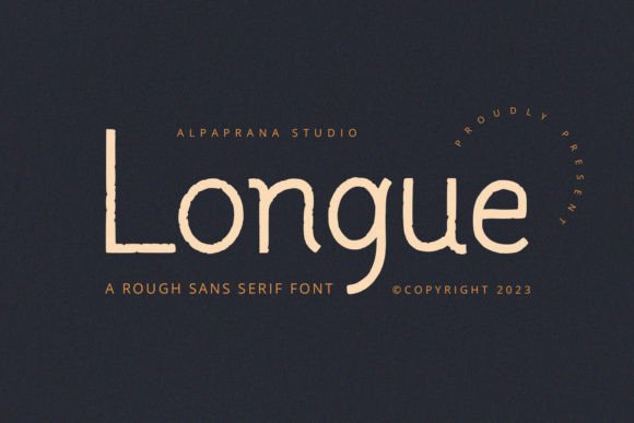 Longue: A Modern Sans Serif Font for Editorial Design