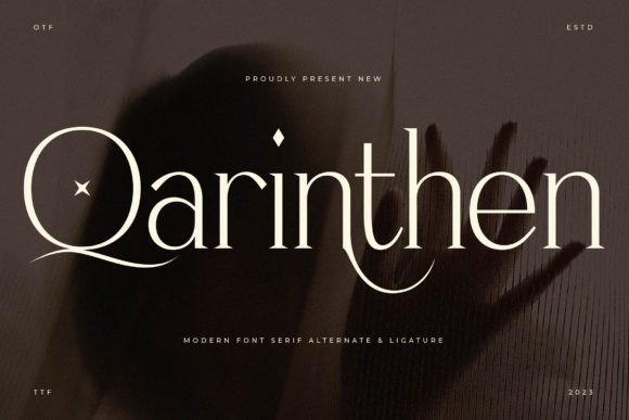 Qarinthen: A Serif Font That Elevates Branding Projects