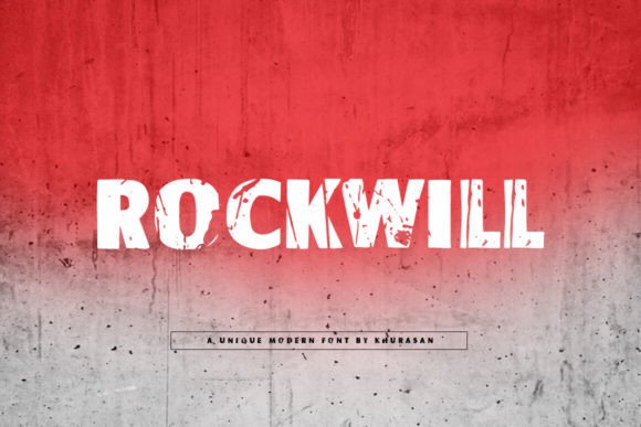 Rockwill: A Quirky Sans Serif Font for Bold Branding