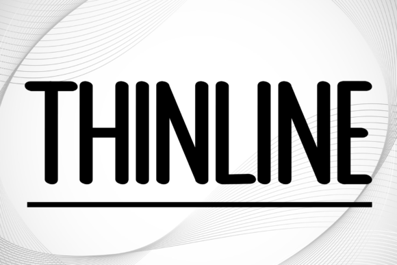 Thinline: A Modern Sans Serif Font for Editorial Design
