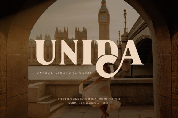 Unida – A Serif Font That Elevates Your Brand