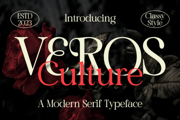 Veros Culture Serif Font for Professional Design