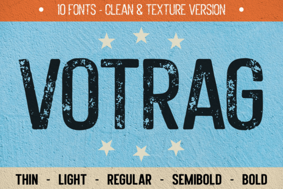Votrag: A Modern Sans Serif Font for Editorial Elegance